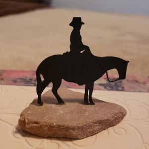 Horse and rider decor